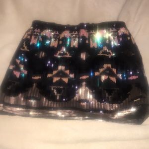NWT Sequin mini skirt!